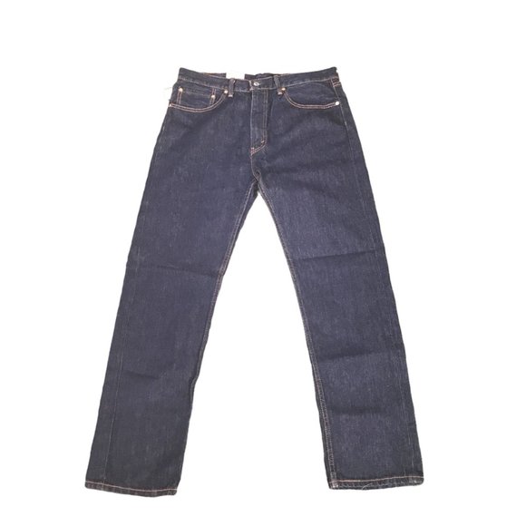Levi's 505 36x32 NWT straight leg red tabDark Jeans NEW